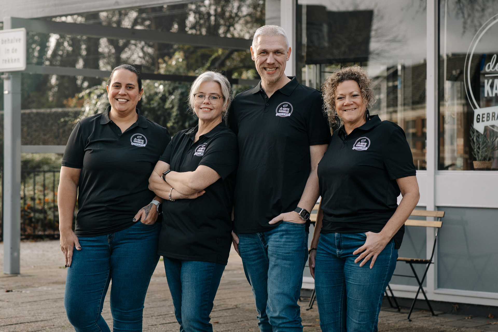 Het team van De Koffiekaravaan